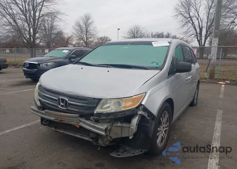 2011 Honda Odyssey Ex-L from USA, damaged, VIN 5FNRL5H68BB021638